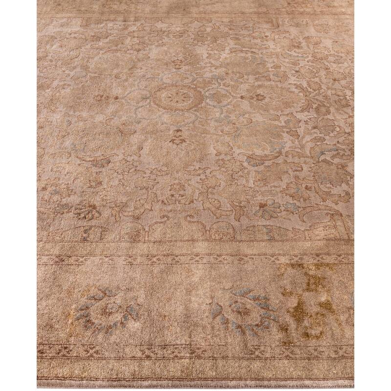 Overdyed One-of-a-Kind Hand-Knotted Area Rug - Beige - 8' 1" x 10' 5"