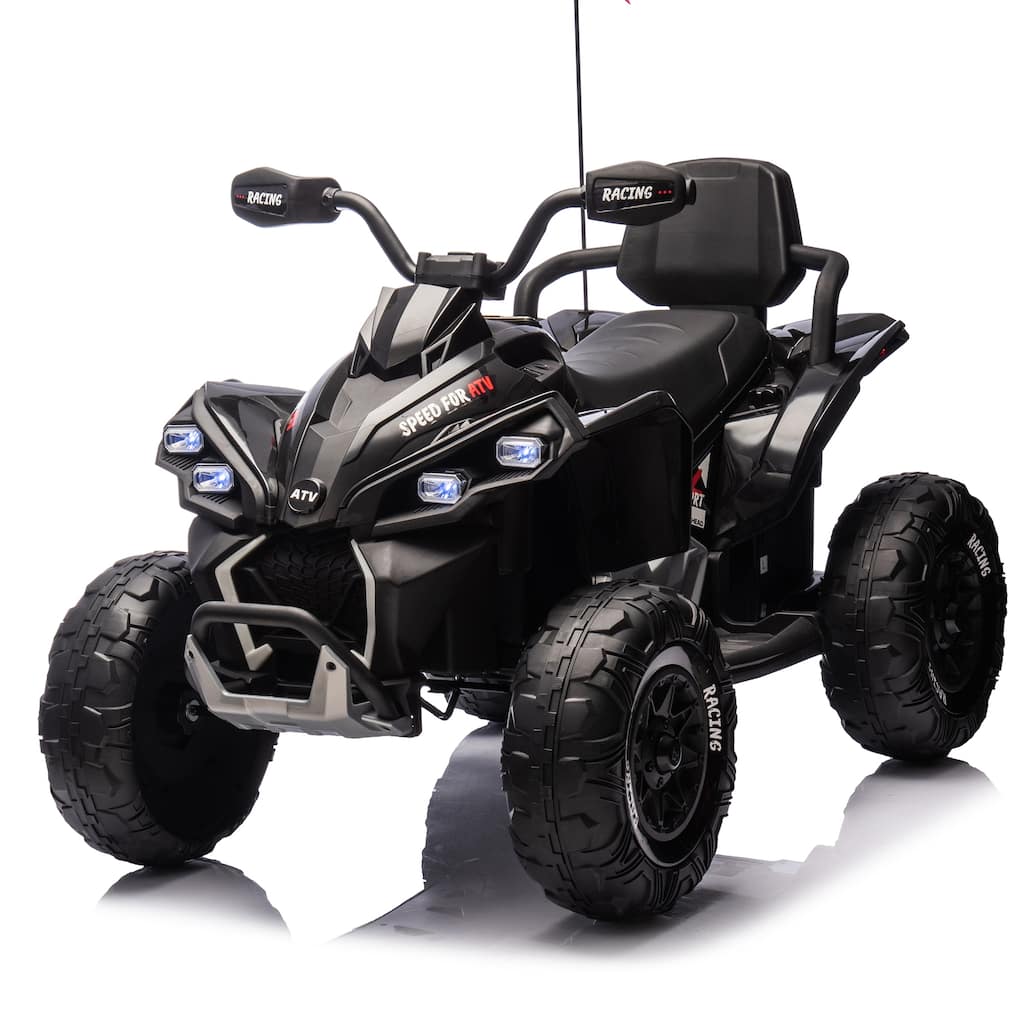 24V Kids Ride On Electric W/parents Control,Four-wheel shock absorber,English storytelling function,For Kids Aged 3-12