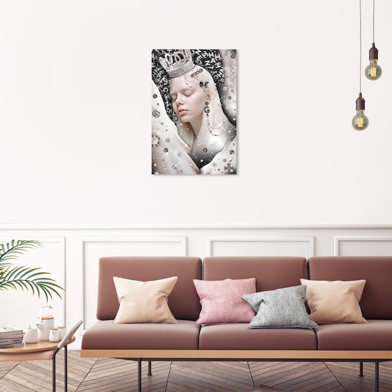 Wynwood Studio Fashion and Glam Pure Beauty Black and Wall Art Canvas Print - 30 x 20