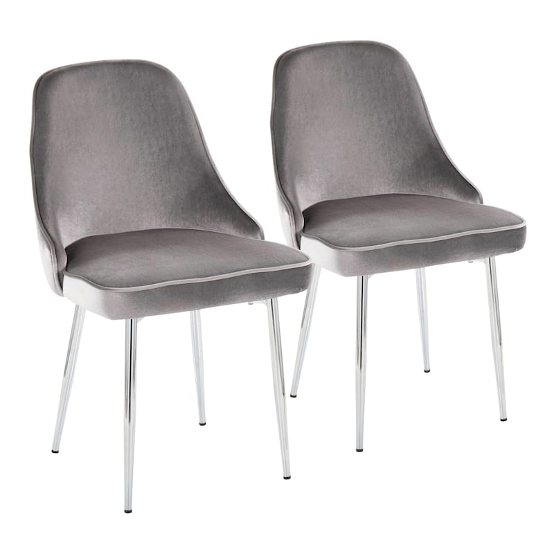 LumiSource Marcel Contemporary Dining Chair (Set of 2)