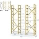 preview thumbnail 13 of 60, Large Triple Wide 5-Shelf Etagere Bookcase