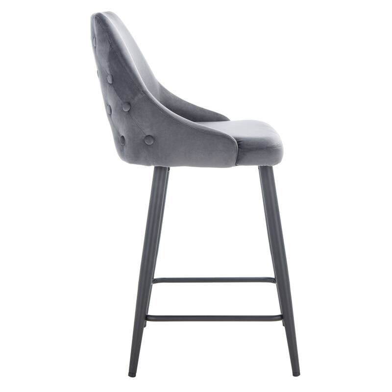 SAFAVIEH Nathalie 24-inch Counter Stool - 22.4" x 18.2" x 36.6" - 22Wx18Dx31H