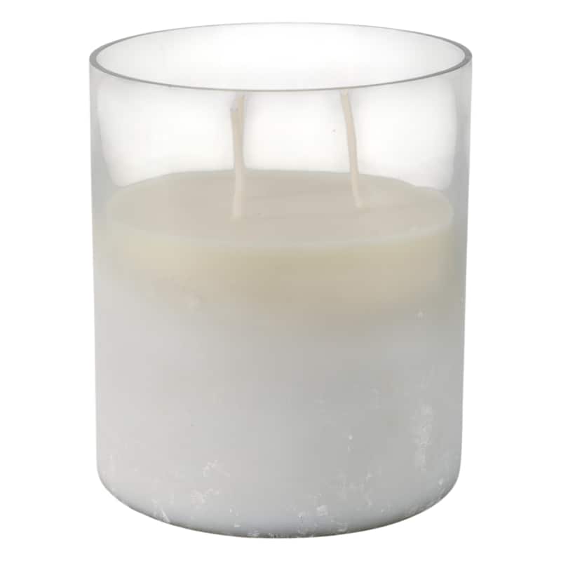Indoor Candle Glass Wax Modern Decorative Accent Candle Sleek Design