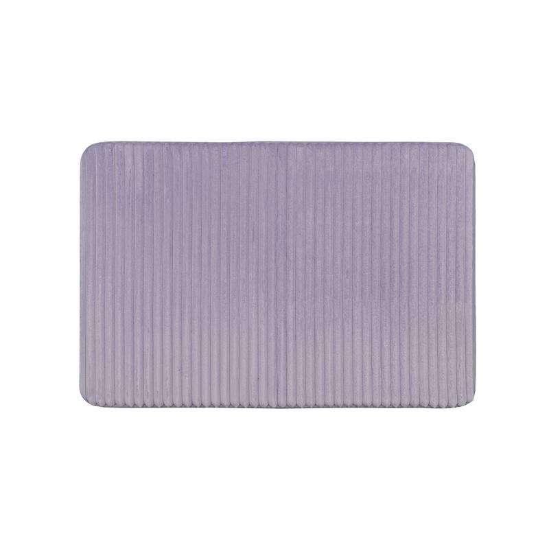 Mohawk Home Roswell Ribbed Bath Mat - 1' 5" x 2' - Iris Whisper