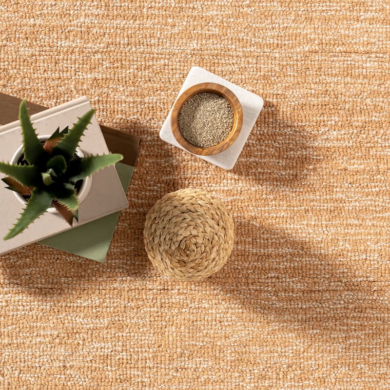 Nuloom Marianne Handmade Wool Border Area Rug