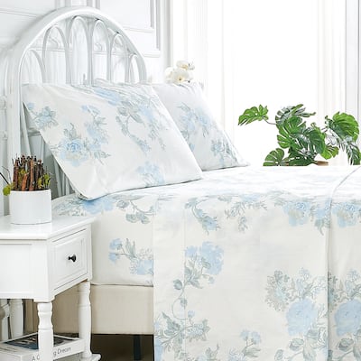 Printed Prewashed Percale Cotton Purple Collection (Individual Set Sell Separately)