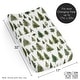 preview thumbnail 6 of 4, Sweet Jojo Designs Sage Green Woodland Boy, Girl, Unisex/Gender Neutral Changing Pad Cover Sheet -Forest Themed Pine Tree, Trees