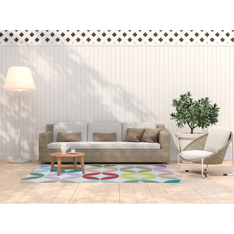 Eye Opener Spring Chenille Indoor/Outdoor Rug