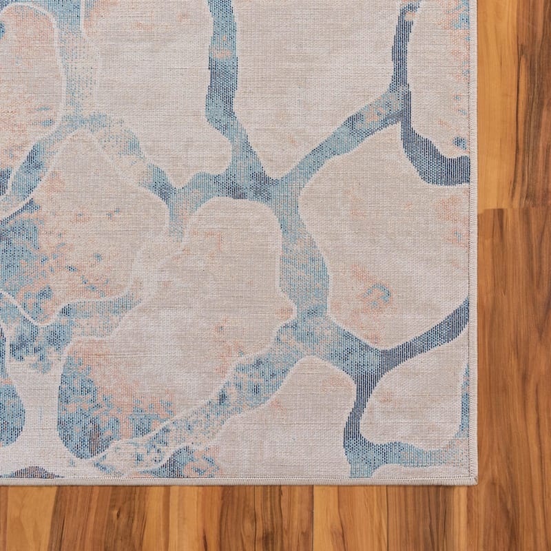 Contemporary Harrogate Collection Area Rug