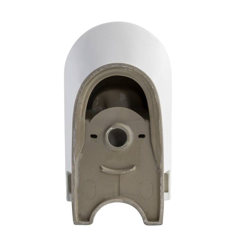 ADA One Piece Toilet, Dual Flush 1.6/1.1GPF, 12" Rough-In Rimless