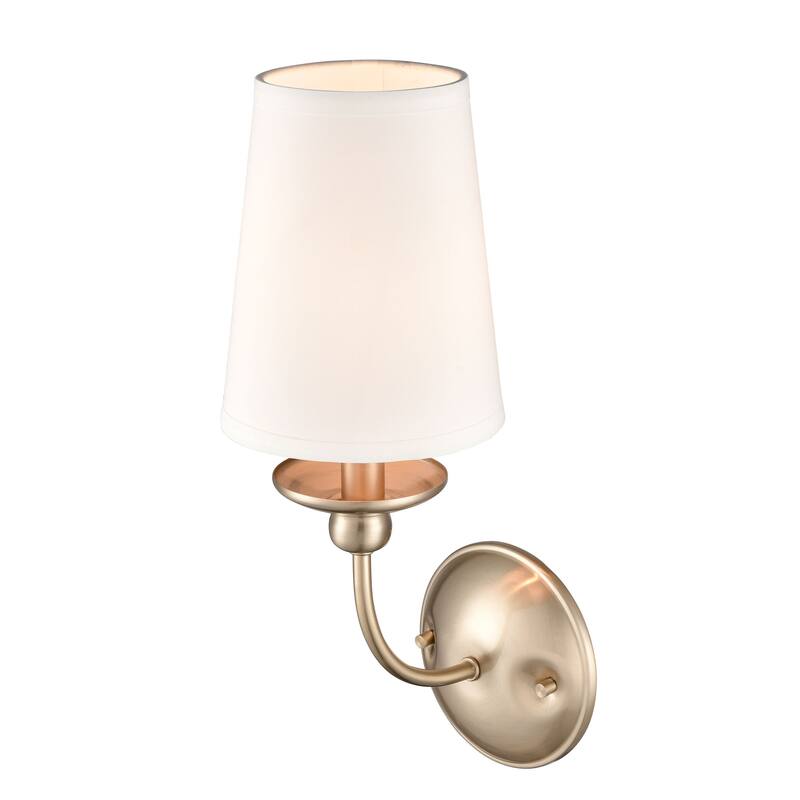 Millennium Lighting Delvona 1-Light Wall Sconce in Modern Gold or Matte Black