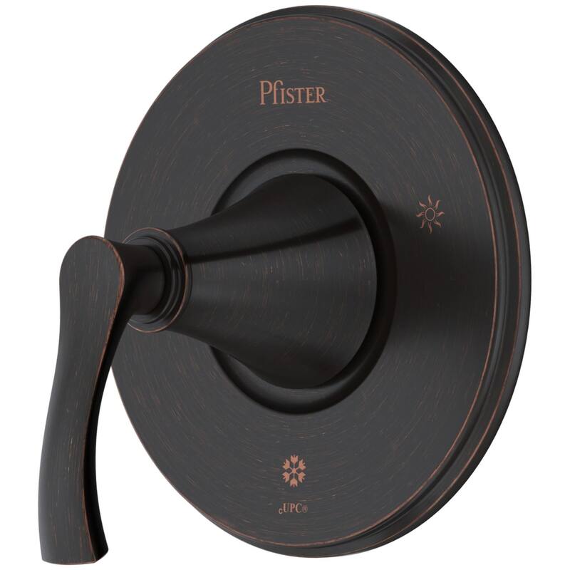 Pfister R89-1WD Woodbury Pressure Balanced Valve Trim Only with Single - Tuscan Bronze