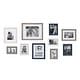 preview thumbnail 32 of 58, Kate and Laurel Bordeaux 10-piece Wood Gallery Wall Picture Frame Set coastal multicolored