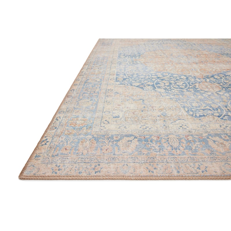 Alexander Home Victoria Shabby Chic Printed Vintage Area Rug