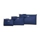 preview thumbnail 11 of 18, JuJuBe 3-piece Pouch Set Diapers Organization Blue