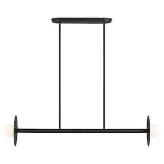 Generation Lighting Modern Nodes Medium Linear Chandelier. - 8