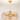 Marcelin 26-inch Matte Gold 6 Lights 3 Blades Lighted Ceiling Fan with Remote