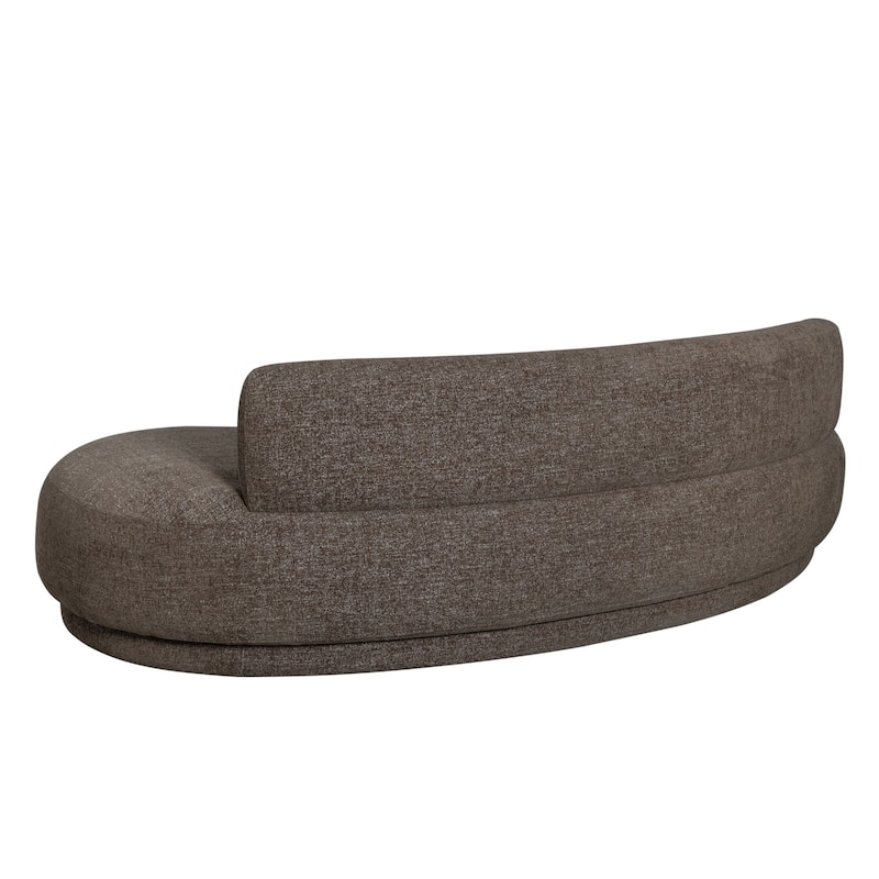 Oakland 97.5 in. 3-Seater Sofa with Oval Seat