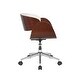 preview thumbnail 18 of 21, Porthos Home Monroe Faux Leather Office Chair with Chrome Base