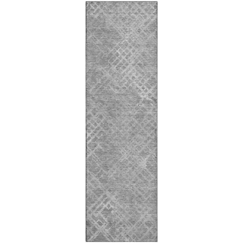 Premium Washable Super Soft Modern Trellis Mayfield Rug