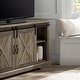 preview thumbnail 4 of 30, Middlebrook 52-Inch Sliding Barn Door Corner TV Console