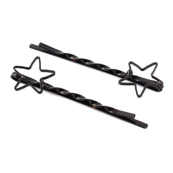 Shop Women Metal Star Shape Hair Bobby Pin Barrette Diy Hairstyle