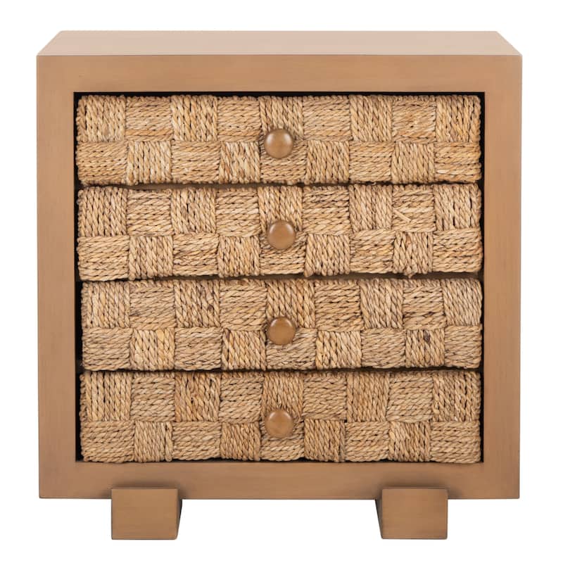 SAFAVIEH Couture Thuraya Woven Wood Nightstand