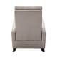 preview thumbnail 33 of 39, Baby Room High Back Rocking Chair Nursery Chair , Comfortable Rocker Fabric Padded Seat ,Modern High Back Armchair
