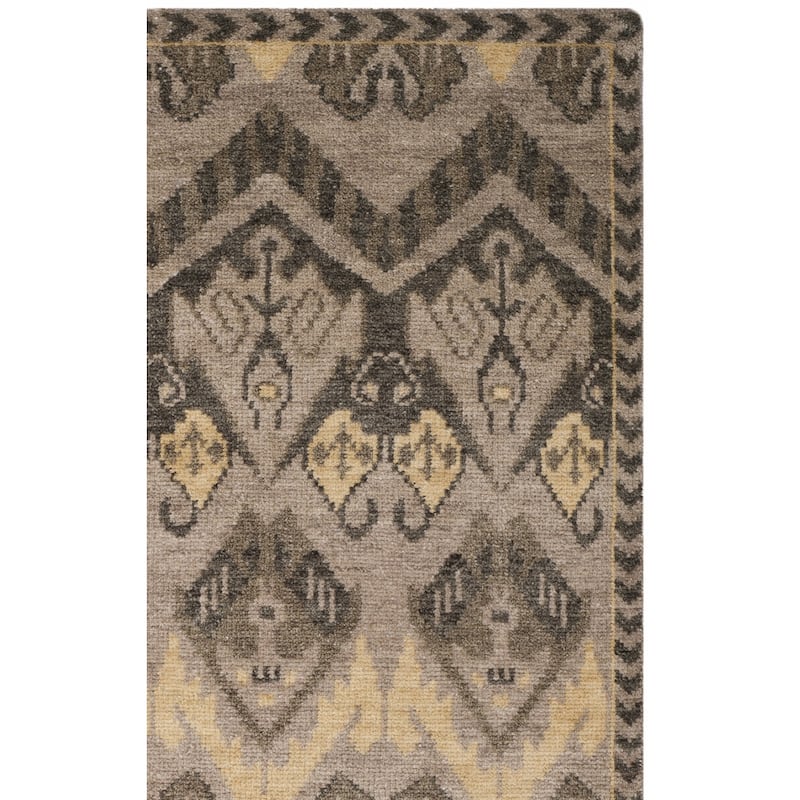 SAFAVIEH Hand-knotted Kenya Farie Southwestern Tribal Wool Rug