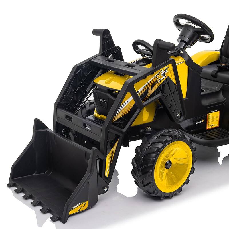 3 in 1 Ride on Tractor, Excavator & Bulldozer