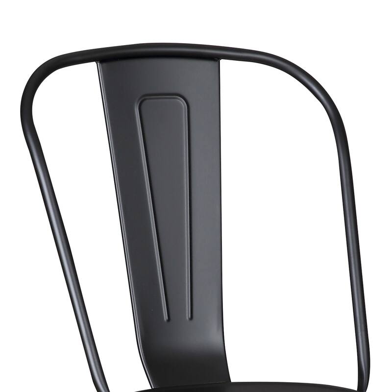 Modern Metal Dining Room Kitchen Bar Chair Set