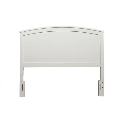 1605APB White Classy Queen Bed Headboard