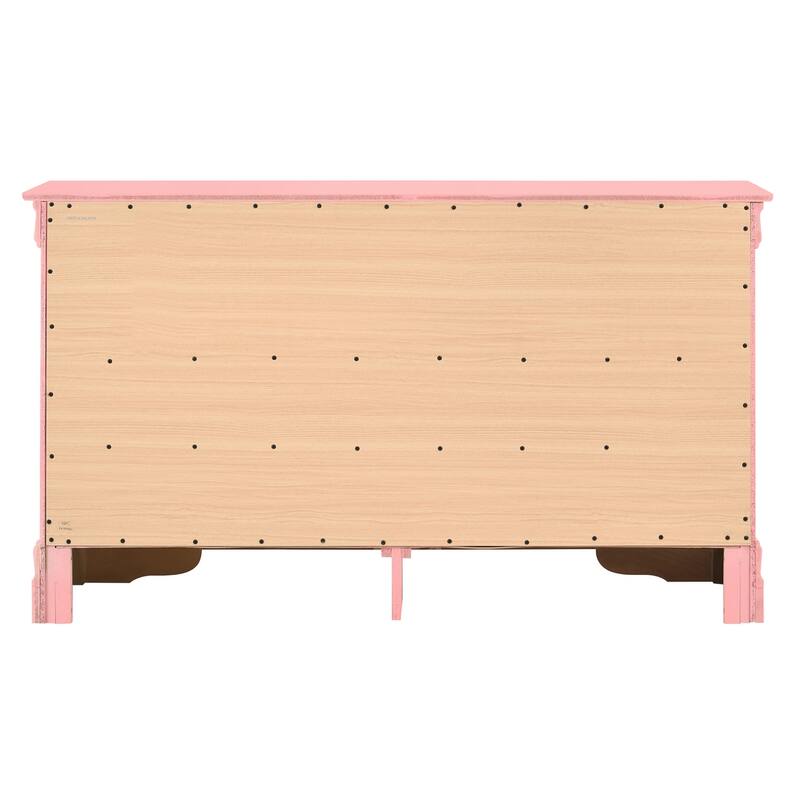 Louis Phillipe 2 6-Drawer Dresser