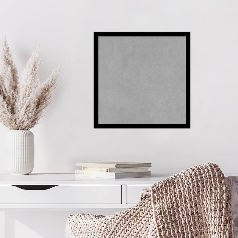Amanti Art Black Gallery Deep Framed Magnetic Board