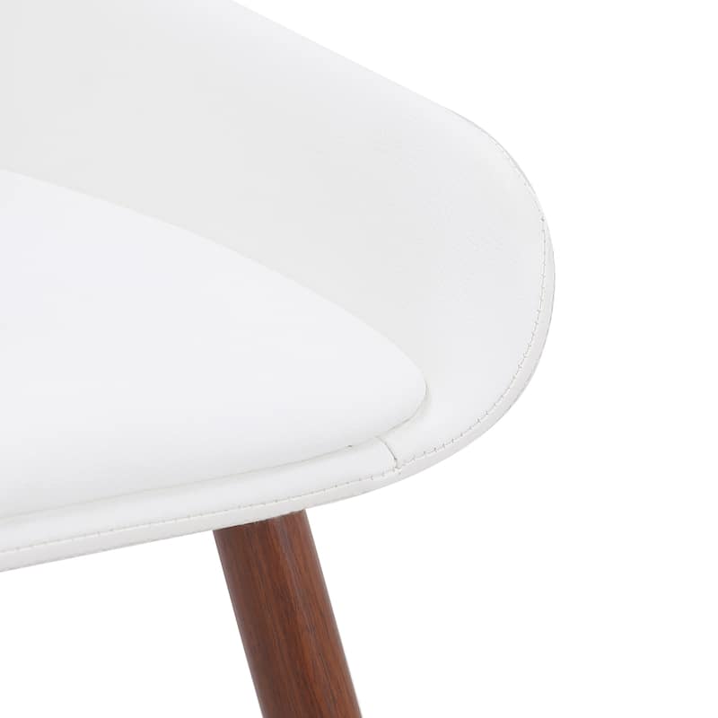 Mid-Century Modern Fabric Side Chair