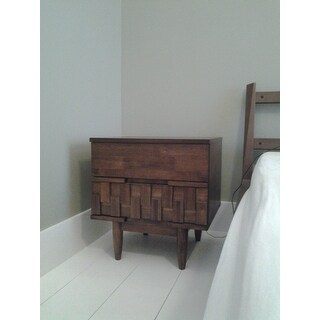 Carson Carrington Tessuto 2-drawer Night Stand