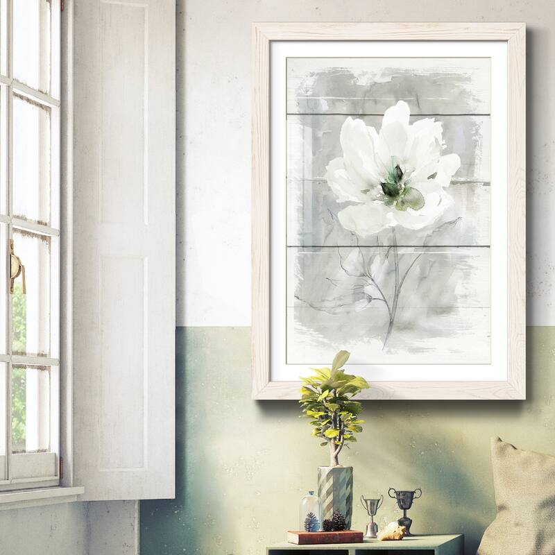 Farmhouse Rose II-Premium Framed Print - Ready to Hang