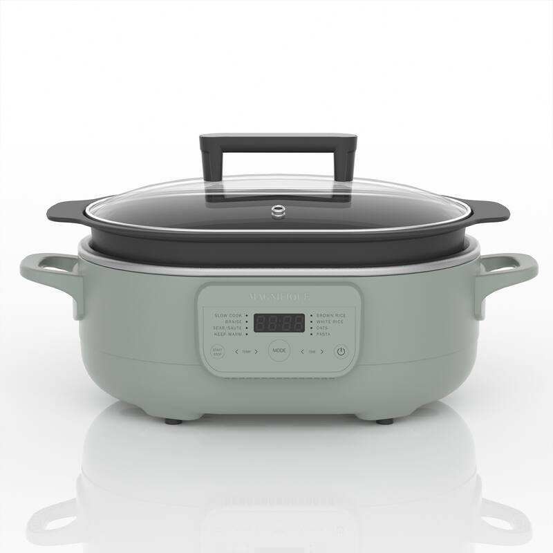 Magnifique Multipurpose Programmable Slow Cooker for Oats, Rice, Braise, Sear