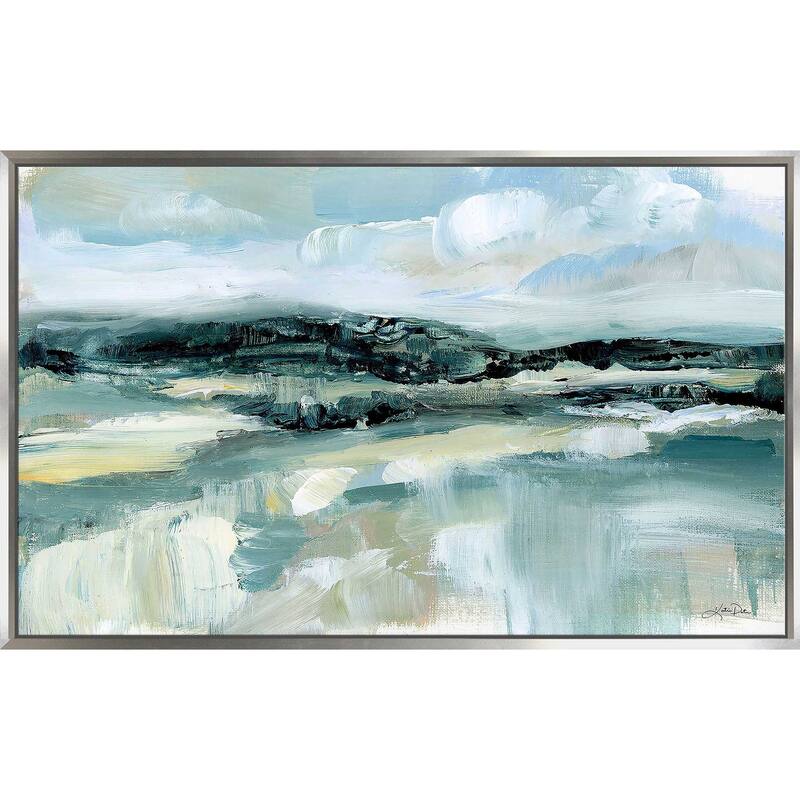 "Clouds at Hilltop" Print on Floating Canvas