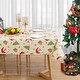preview thumbnail 35 of 54, Ray Star Christmas tablecloth 52×70in Waterproof Festival - 52"×70"