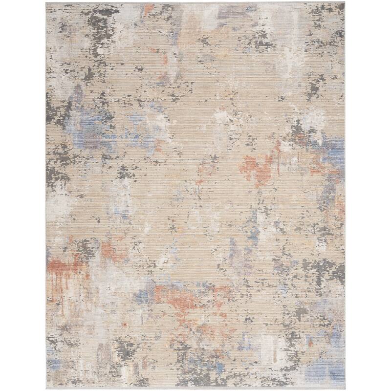 Nourison Modern Abstract Indoor only Abstract Area Rug