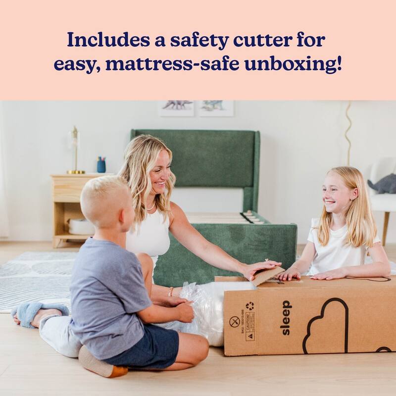 Max and Lily 2 x 8" Memory Foam Mattress Twin