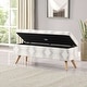 preview thumbnail 32 of 56, HomePop Modern Storage Bench