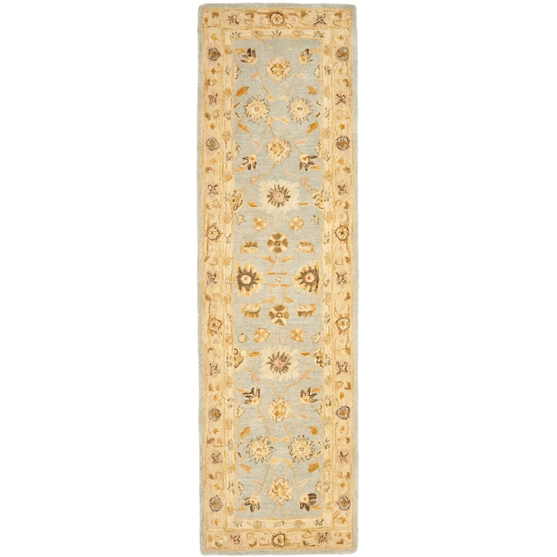 SAFAVIEH Handmade Anatolia Ibala Traditional Hand-spun Wool Rug