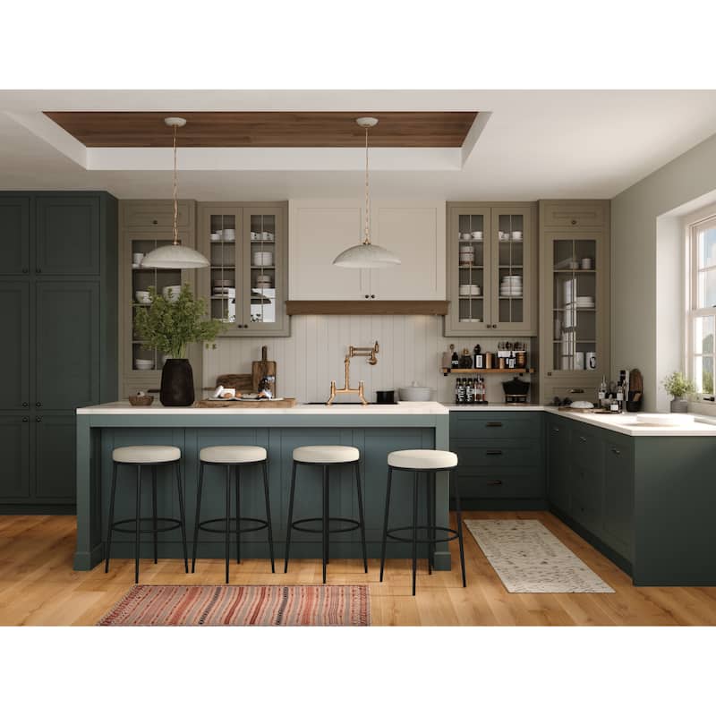 Maven Lane Stella Metal Kitchen Dining Stool