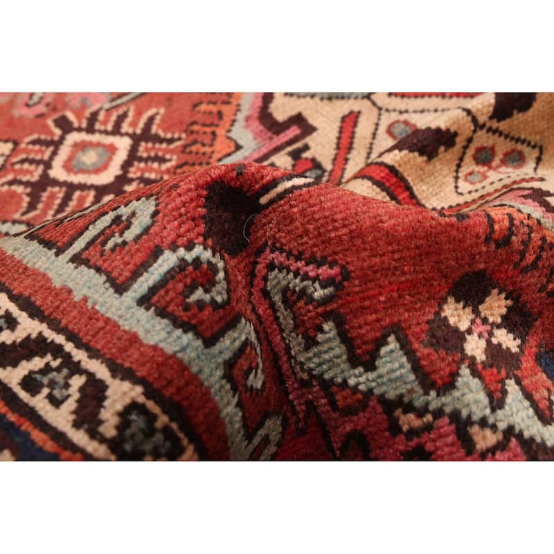 ECARPETGALLERY Hand-knotted Konya Anatolian Dark Copper Wool Rug - 3'7 x 9'3