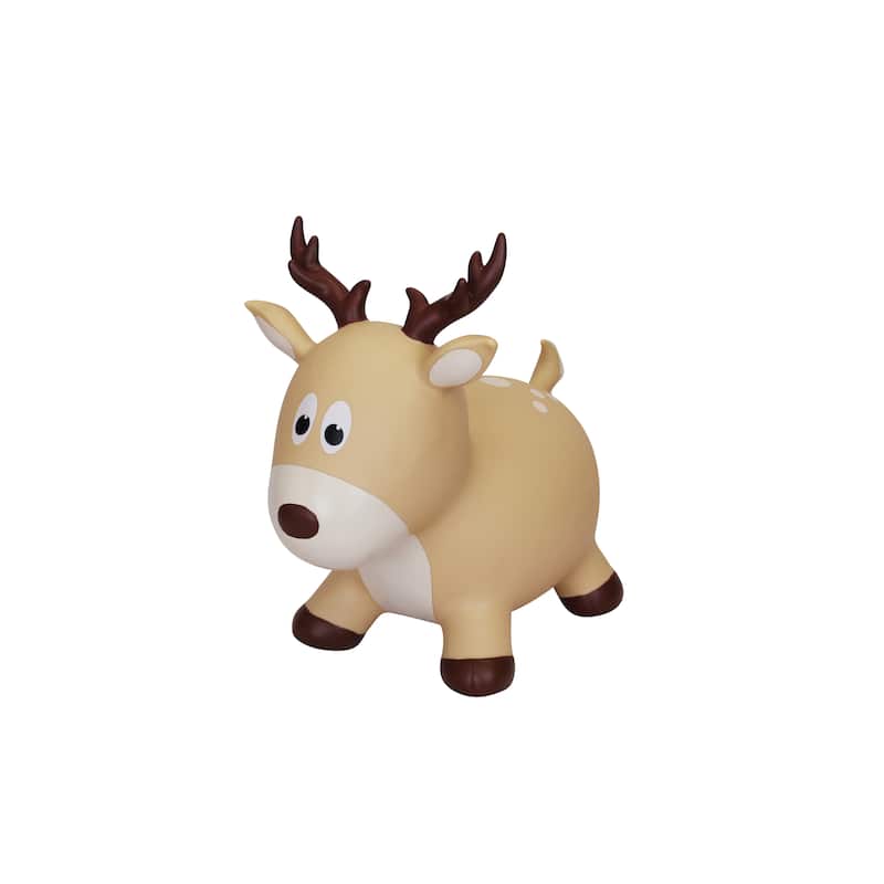 Toddler Boys and Girls Wildlife Hopper Bounce Toy, Deer