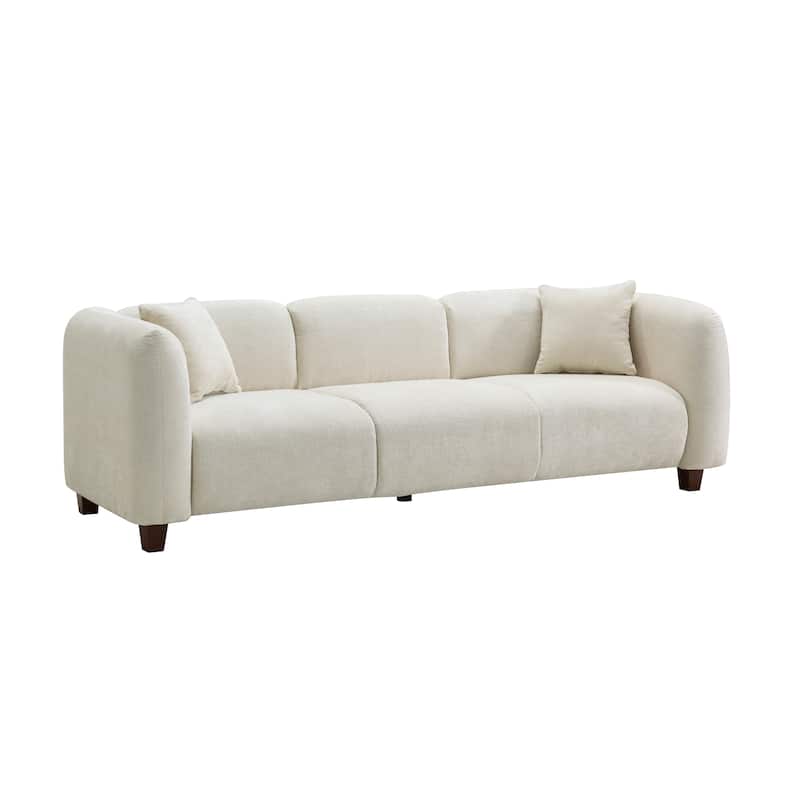 Christopher Knight Home - Silo Modern Upholstered 3-Seater Sofa