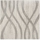 preview thumbnail 100 of 171, SAFAVIEH Adirondack Lelia Modern Abstract Distressed Rug 6' Square - Cream/Grey - Square