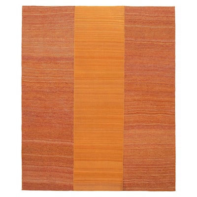 ECARPETGALLERY Flat-Weave Ankara FW Copper Wool Kilim - 8'1 x 9'10